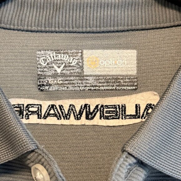 Calloway x ALIENWARE Mens Shirt Size L Opti-Dri Golf Polo Promo Tournament Cool - Picture 7 of 15